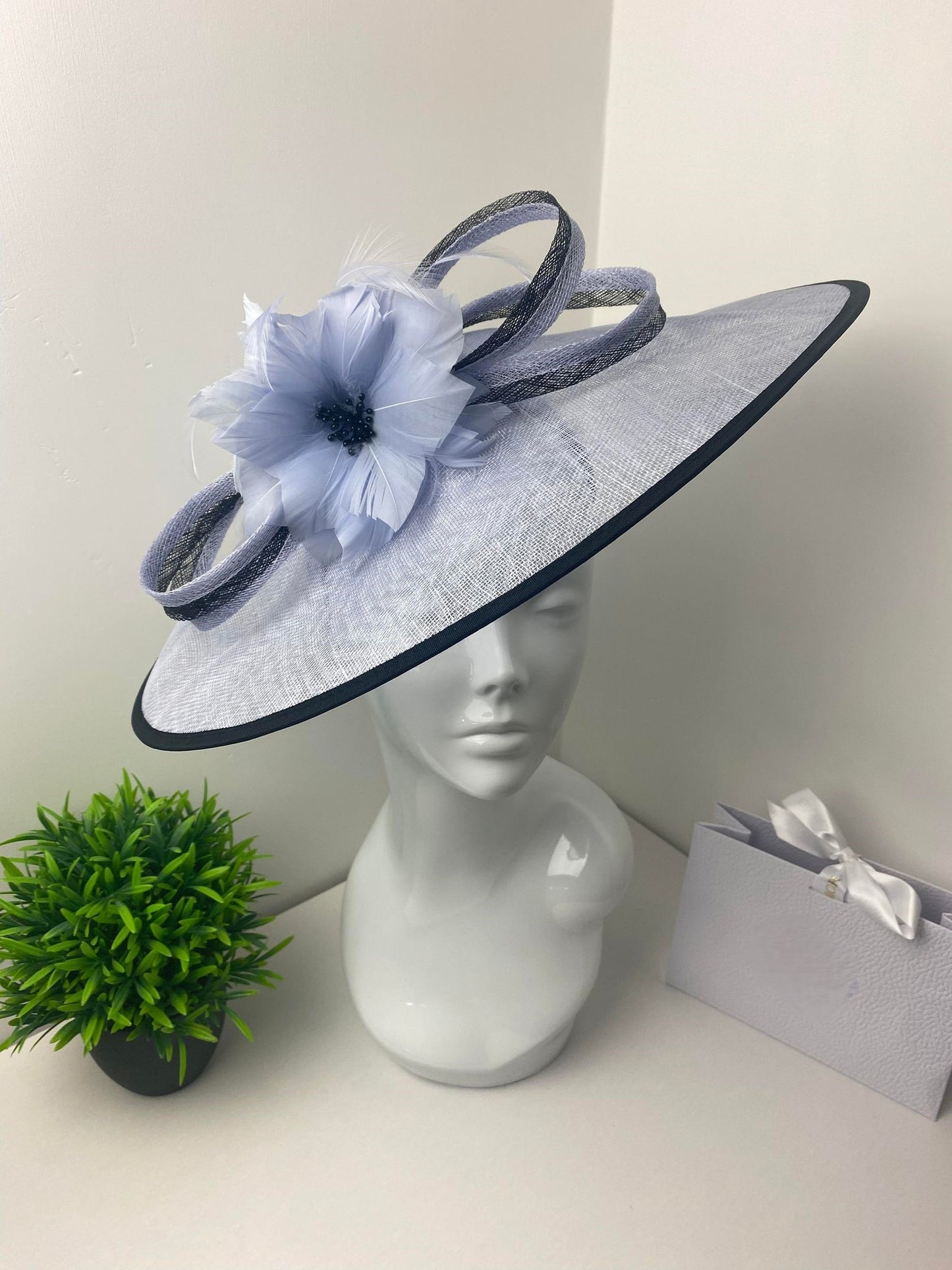 Oversize Large Powder Blue Hatinator