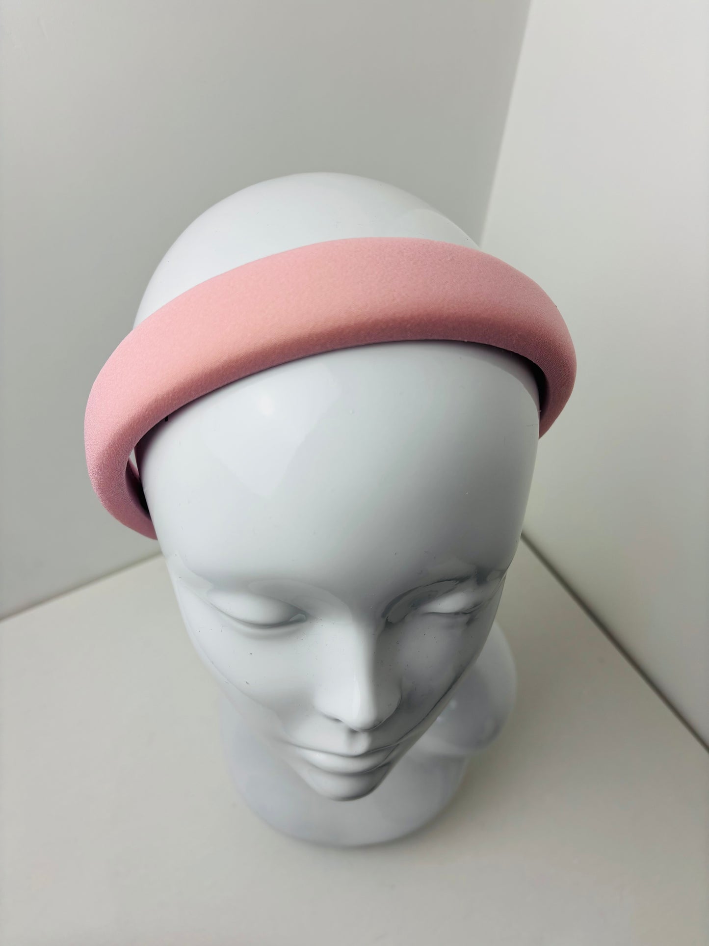 Handmade Pink Padded Halo Hair Band