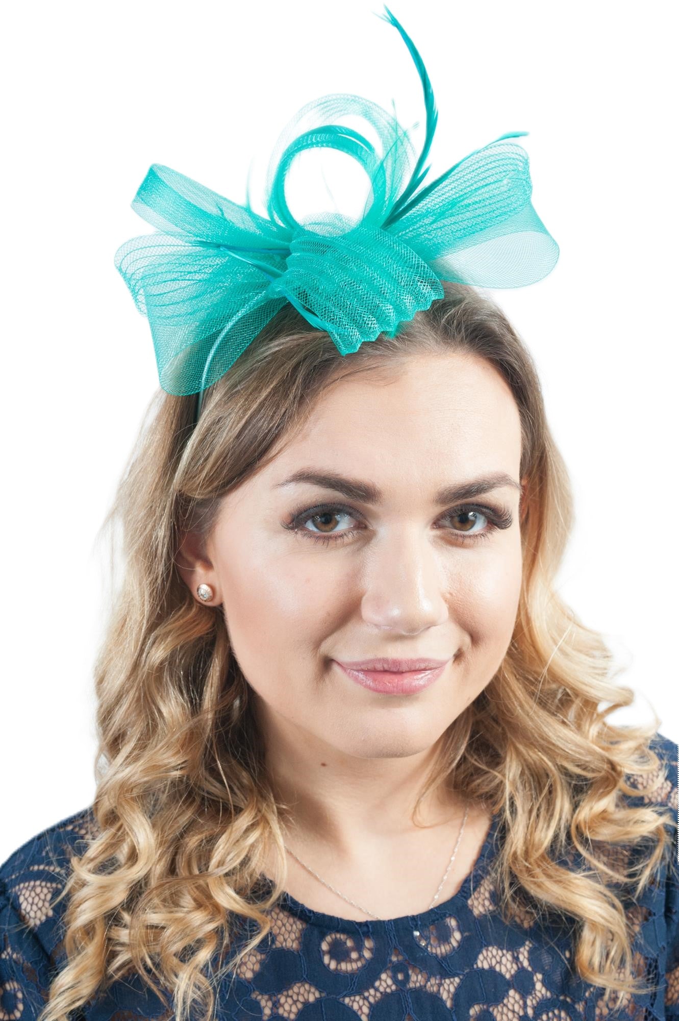 Teal / Turquoise Fascinators