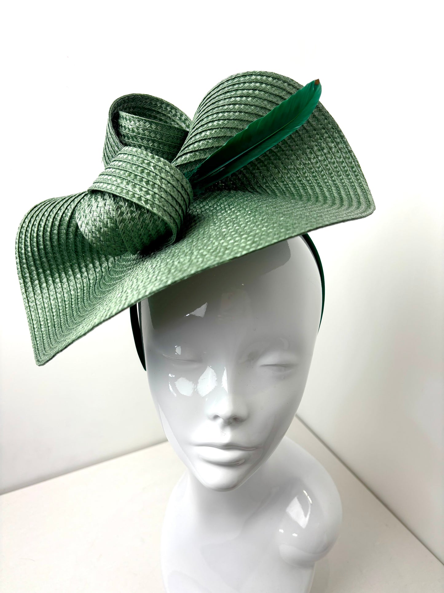 Bespoke Forest Green Woven Hatinator