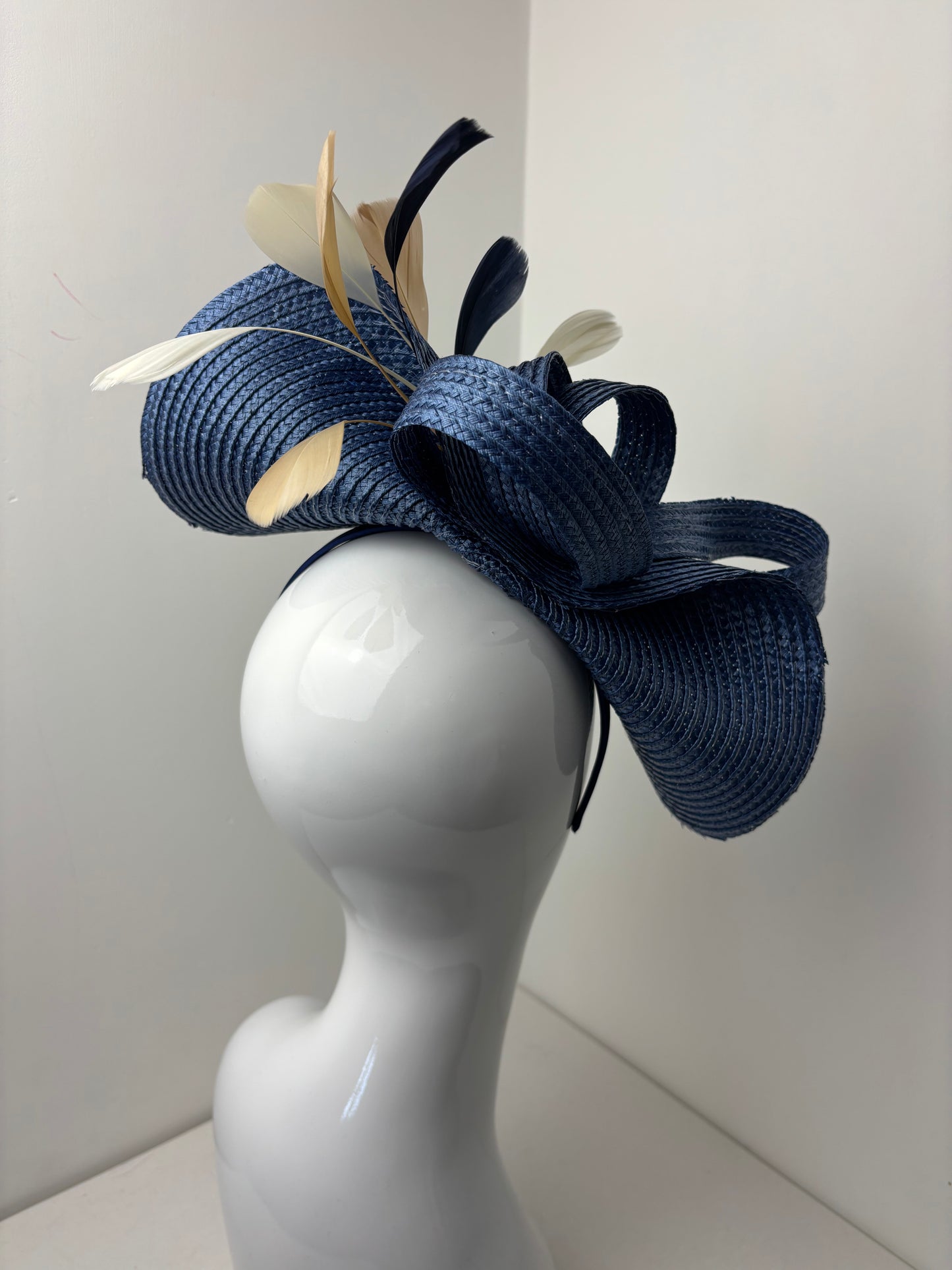 Bespoke Navy Woven Hatinator