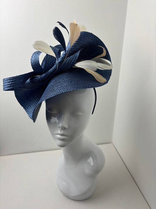 Bespoke Navy Woven Hatinator