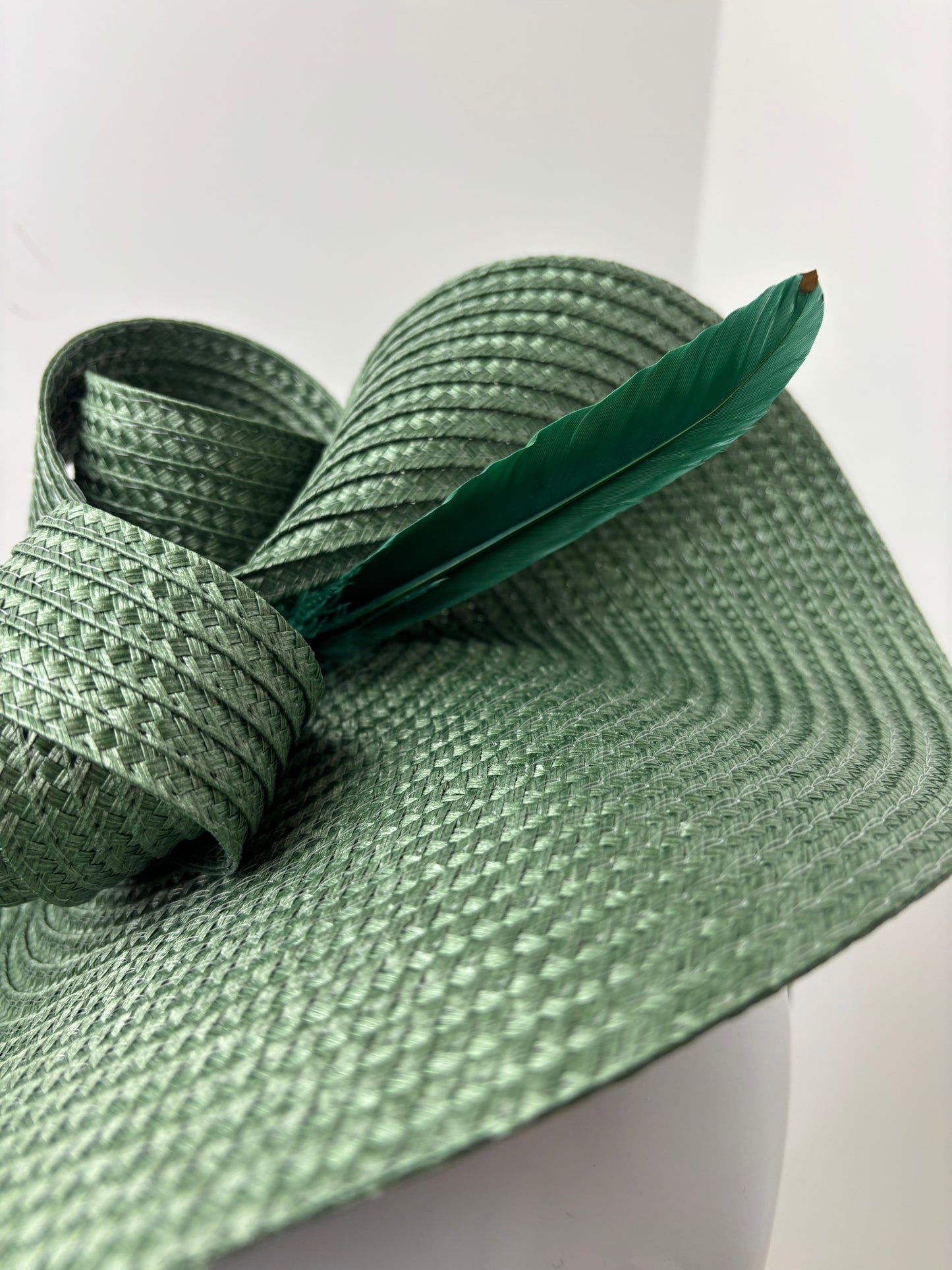 Bespoke Forest Green Woven Hatinator