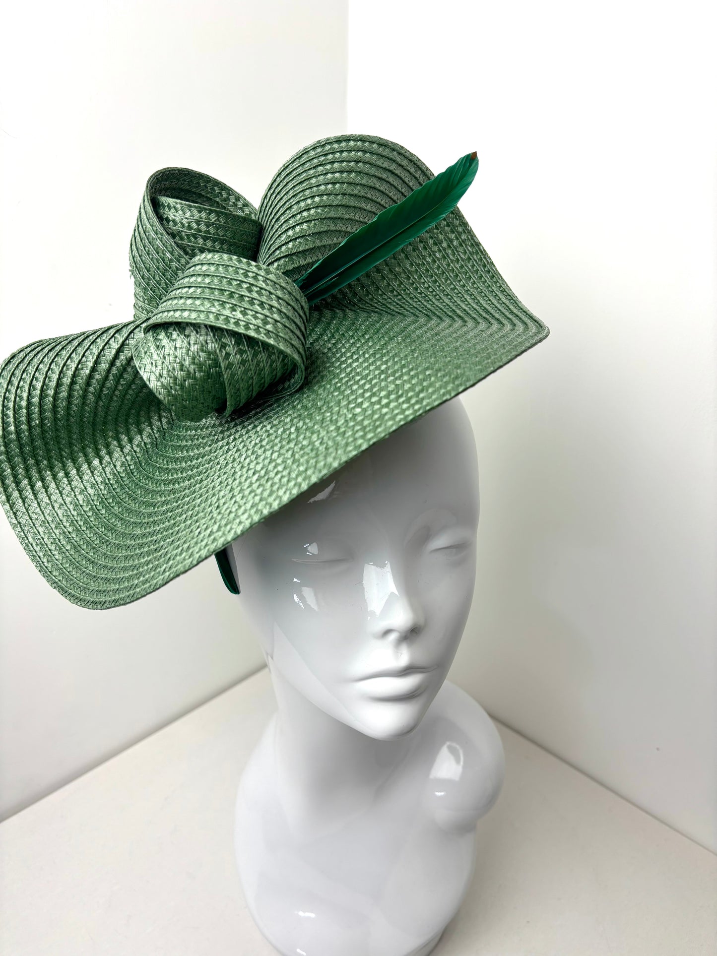 Bespoke Forest Green Woven Hatinator