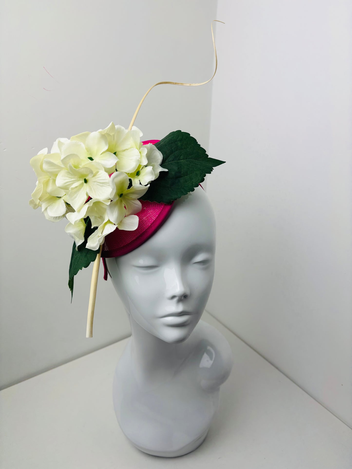 Bespoke Pink Floral Fascinator