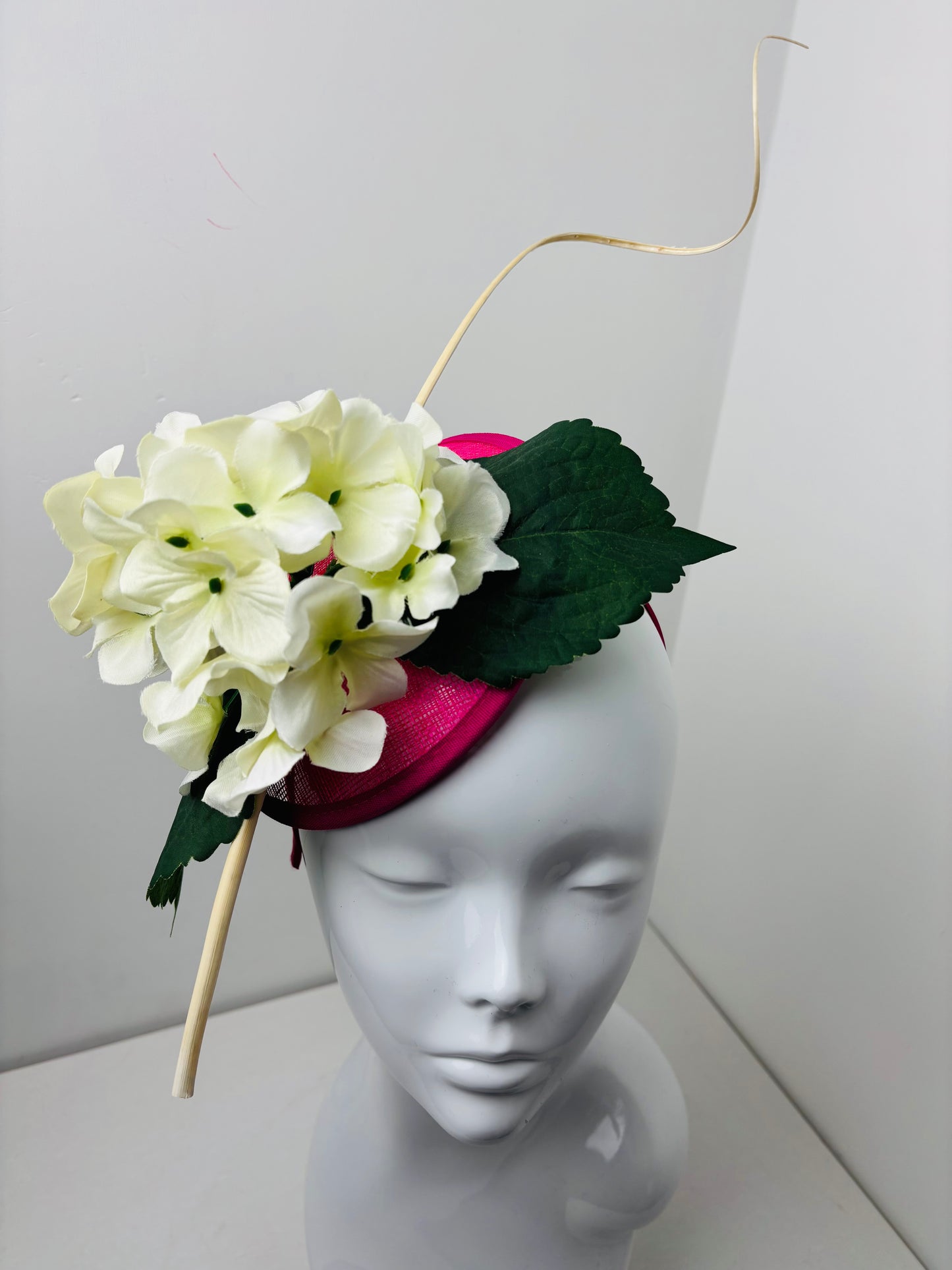 Bespoke Pink Floral Fascinator