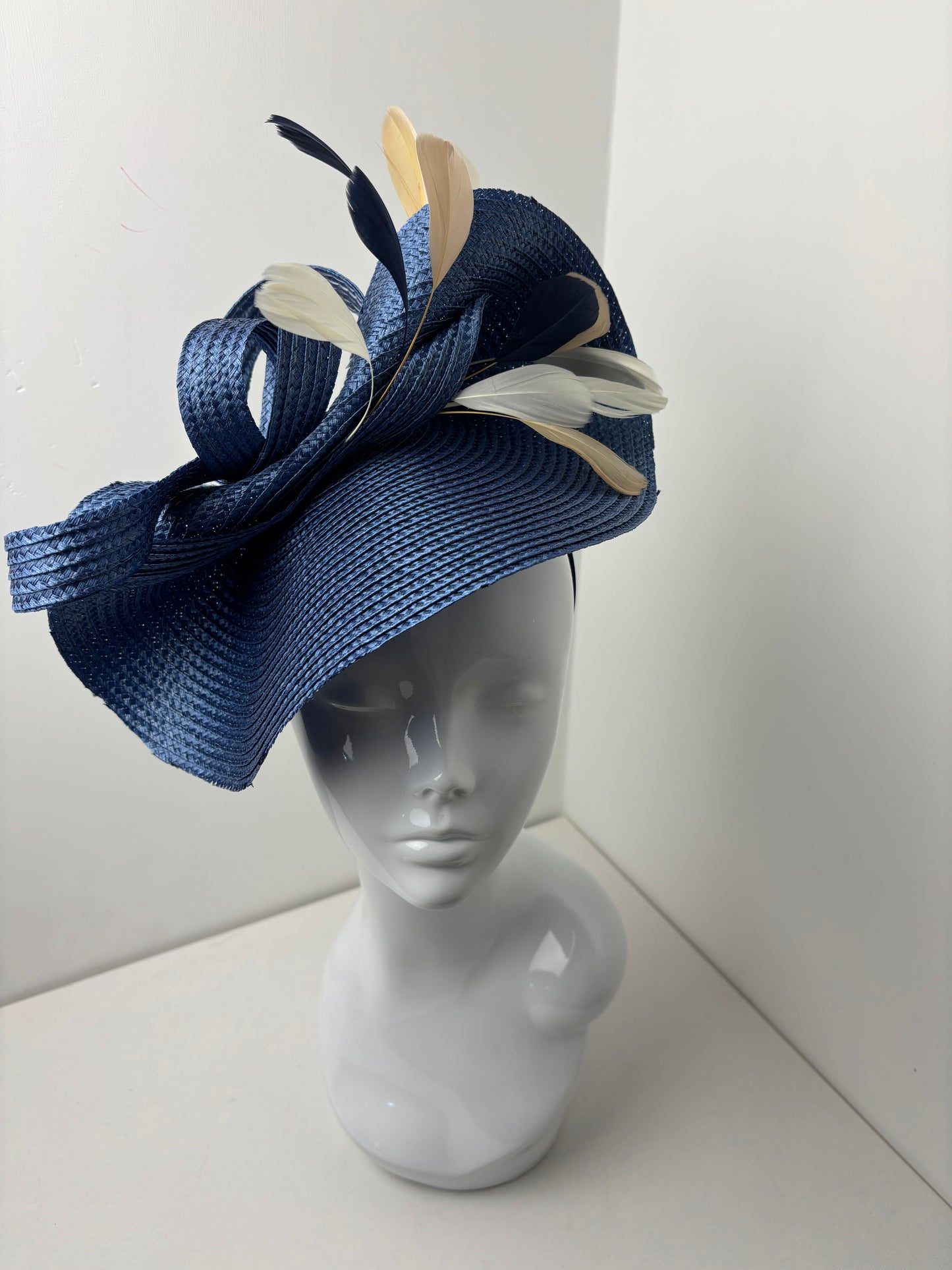 Bespoke Navy Woven Hatinator